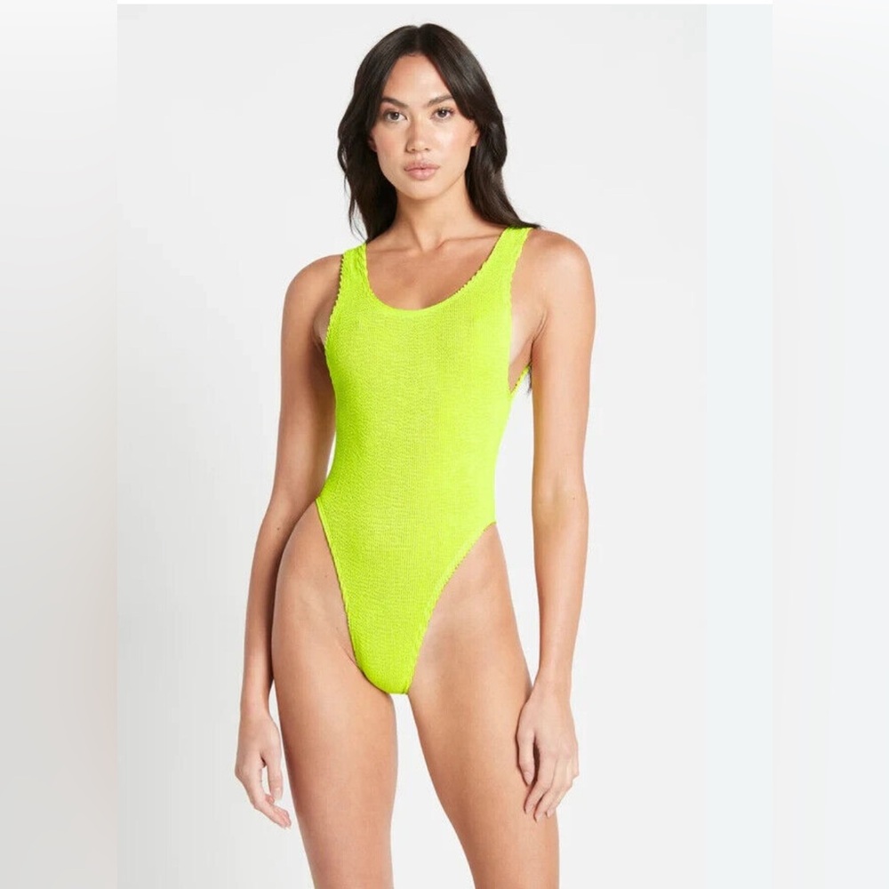 Bound by Bond-Eye Maxam one piece sunny lime  Women's Swimsuit O/S NWT S1-2.5